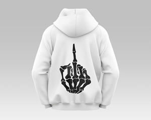 Sudaderas con capucha de lana de 350Gsm de alta calidad, sudadera holgada en blanco personalizada, ropa de calle Unisex, sudaderas con capucha para hombre hechas en Vietnam - Product Image 3