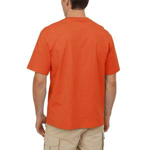 Wholesale <b>Men's</b> T-Shirts Drop Shoulder Tshirt 100% Cotton Puff Printed Ringer Unisex Heavyweight Loose Fit T-shirt for <b>men</b> - Product Image 4