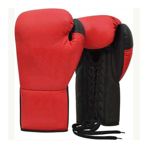 Guantes de Boxeo con Logotipo Personalizado, Cuero Sintético de Piel de Vaca, Guantes de Boxeo Profesionales para Entrenamiento y Sparring, Guantes de Boxeo al por Mayor - Product Image 4
