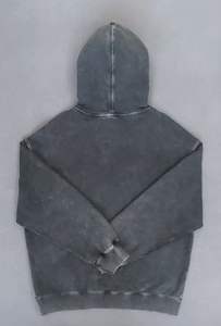 เสื้อฮู้ดดี้โอเวอร์ไซส์พิมพ์โลโก้ตามสั่ง ผู้ผลิต OEM เสื้อฮู้ดดี้ผู้ชายแบบสวมหัว รุ่นใหม่ล่าสุด - Product Image 5