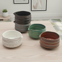 Bol à matcha en céramique et porcelaine durable et réutilisable de qualité supérieure 3461002 300 ml