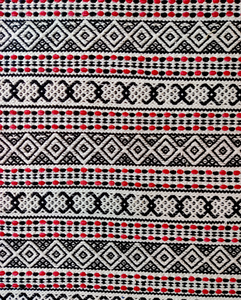 Tapis Kilim en coton tissé à la main, motif chevron noir et blanc, tissage plat, moderne, tapis de sol, vente en gros, prêt à être expédié - Product Image 2