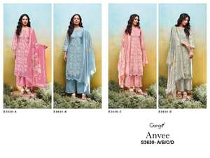 Premium Lauren algodón impreso bordado Salwar Kameez catálogo completo disponible a precio mayorista para ropa de fiesta - Product Image 6