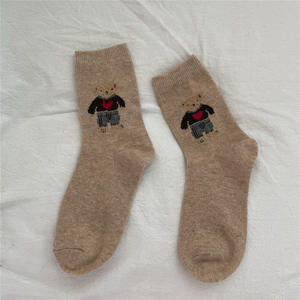 Calcetines Unisex Personalizados de Invierno, Casuales, 100% Algodón, Antibacterianos, de Secado Rápido, con Diseño de Dibujos Animados, Ecológicos, para Uso Deportivo y Profesional - Product Image 5