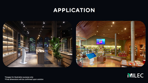 Milec ป้ายดิจิทัลติดผนังจอ LCD ในร่มไฟ LED แบ็คไลท์อินฟราเรดหน้าจอสัมผัสติดผนังตั้งพื้นแบบคลาวด์ - Product Image 6