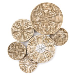 Natural Eco Friendly Hanging Basket Home Decor Beautiful <b>Wall</b> Mounted Baskets - Product Image 1