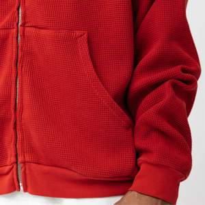 Sweats à capuche pour hommes sweat à capuche zippé avec logo personnalisé sweatshirt à fermeture éclair complète style streetwear marque privée sweats à capuche pour hommes nouvel arrivage - Product Image 4