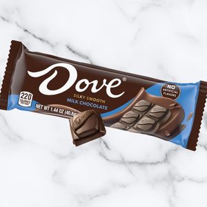 DOVE <b>Chocolates</b> <b>Individually</b> <b>Wrapped</b> Bulk Full Size Candy Bars, Milk <b>Chocolate</b>, 1.44 Ounce (18 Pack) - Product Image 6