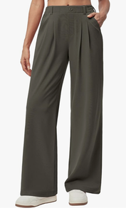 Pantalones Anchos de Cintura Ultra Alta con Dos Bolsillos Laterales, Diseño Nuevo, Cómodos e Informales, Logotipo Personalizado, Venta al por Mayor Directa de Fábrica de Bangladesh - Product Image 4