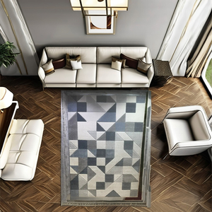 Ensemble de tapis en laine touffetée à la mode de vente chaude par Goldenmoon Tapis Design turc persan unique pour l'espace de jeu de bébé de salle de bain - Product Image 6