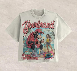 Camiseta de tendencia para hombre, camiseta imprimible personalizada de algodón 100% de alta calidad para hombre - Product Image 4