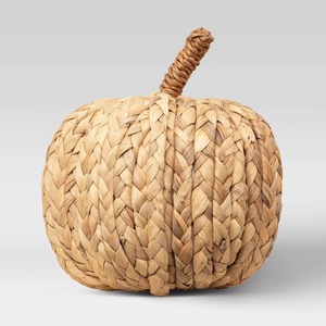 Calabaza de Jacinto de Agua Natural Tejida a Mano de Última Tendencia para Decoraciones Vintage con Temática de Halloween, Regalo Más Vendido - Product Image 1