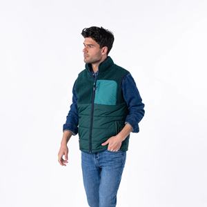 Chaqueta de poliéster casual de doble botonadura para parejas, popular al por mayor para hombre y mujer, ideal para invierno - Product Image 3
