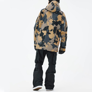 Veste de ski d'hiver pour homme Anarok, veste imperméable camouflage d'extérieur avec isolation thermique respirante, pantalon de snowboard Doopee - Product Image 4