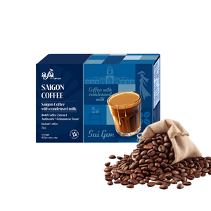 Café Saigón de alto grado con leche condensada Café instantáneo Energy Boost Arábica Embalaje compacto Proveedor de Vietnam - Product Image 1