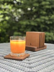 Sous-verre rond en bois de table taille personnalisée fait à la main pour les articles de table et de cuisine en gros de haute qualité du Vietnam - Product Image 3