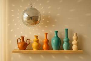 ไฟประดับโมเสคแก้วทำมือ TCE สำหรับตกแต่งบ้าน งานเทศกาล วันขอบคุณพระเจ้า ห้องนั่งเล่น ห้องนอน งานปาร์ตี้ ตกแต่งภายใน - Product Image 3