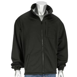 Top Trending Factory Made Men's Hi Vis Reflective Flame-Retardant Poliéster Parka impermeable Chaqueta Ropa DE TRABAJO Capucha adjunta - Product Image 3