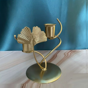 Metallic Gold Finished Home Lighting Accessories New Arrival <b>Tealight</b> Candle Stand Indoor Decorative Candle <b>Holder</b> - Product Image 6