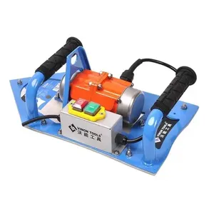Vibrador de azulejos grande eléctrico de 220V, herramienta de nivelación de vibración para azulejos de pared y suelo para construcción, componente de motor de núcleo usado - Product Image 1