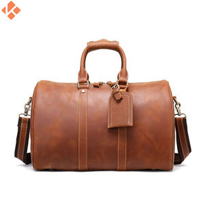 Bolso de lona de cuero genuino 100% ligero de alta calidad Nuevo diseño Bolso de lona grande - Product Image 2