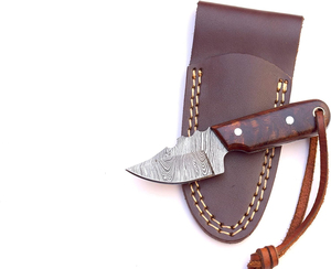 Lame en acier damas forgée à la main personnalisée couteau Bowie de chasse meilleur couteau Bowie de survie en plein air Camping couteaux de chasse - Product Image 2