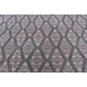 9.9x12.4 ft Rug, Turkish Vintage Oversize Rug, <b>Brown</b> <b>Wool</b> Rug - Product Image 5