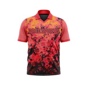Maillot de cricket professionnel personnalisé T-shirts en polyester et coton de haute qualité uniformes d'impression par sublimation à séchage rapide - Product Image 3