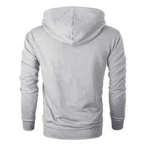 Sudadera con capucha para hombre SOFT BLENDED FLEECE Botón de peso pesado Sudadera con capucha con bolsillo de gran tamaño - Product Image 5