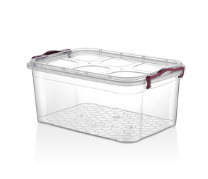 Large 30L Transparent Kitchen Multipurpose <b>Plastic</b> Storage Container Durable Food Safe Space-Saving for Meat <b>Bathroom</b> Storage - Product Image 1
