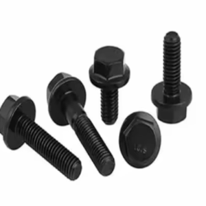 Kit di bulloni flangiati in ossido nero, soluzione di fissaggio all-in-one, set di bulloni e dadi dentati per lavori di costruzione in acciaio multiuso - Product Image 6