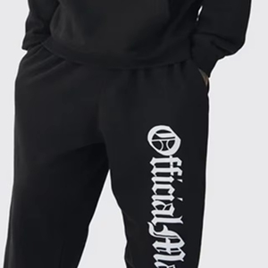 Conjunto de chándal unisex con estampado de diamantes de imitación, sudadera con capucha y pantalones de chándal acampanados - Product Image 5