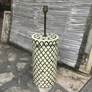 Lampe de table LED E26 AC en os incrusté, artisanale, éclairage décoratif moderne de luxe pour la maison, l'hôtel, l'intérieur, respectueux de l'environnement, Tradebyd - Product Image 1