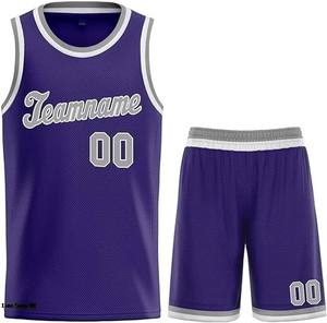 เสื้อบาสเก็ตบอลสำหรับผู้ใหญ่เสื้อบาสเก็ตบอลสไตล์ใหม่ - Product Image 1