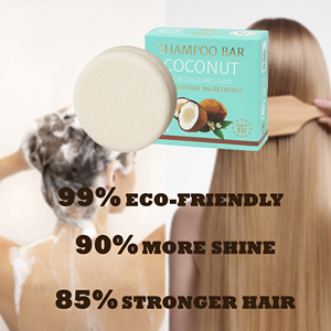 Barra de Champú de Coco para Cabello Teñido, Ingredientes Naturales, Hecho en la UE, Unisex, Marca Privada, Vegano, Orgánico, Calidad de Lujo, 2026, Popular - Product Image 2