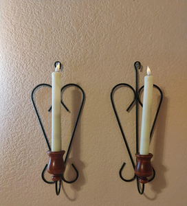 Bougeoir en métal Article décoratif mural Symboles de musique Artisanat Bougeoir en métal/Support Offre Spéciale - Product Image 5