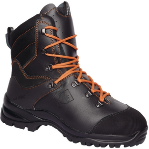 Botas de Seguridad Forestales Kailash Negras/Naranjas Talla 46 Cuero Liso S3 HRO CI HI SRC - Product Image 2