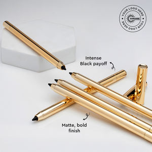 Eyeliner Kajal imperméable à l'eau, marque privée OEM, haute intensité de couleur, longue tenue, maquillage des yeux, vente en gros - Product Image 5