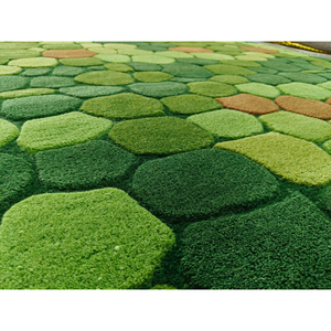 Alfombra Artesanal Tufted, Suave, Multicolor, para Pisos del Hogar, Suministro al por Mayor al Mejor Precio - Product Image 3