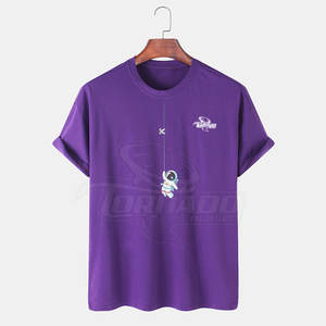 OEM logotipo personalizado color diseño hombres camiseta al por mayor camiseta hombres 100% algodón personalizado cuello redondo - Product Image 1