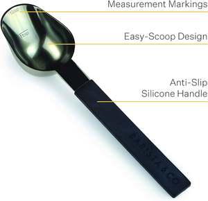 Coffee <b>Scoop</b> <b>Protein</b> <b>Scoop</b> Kitchen Measuring Dry Liquid Baking Measuring Metal Spoon Available at Competitive Price - Product Image 1