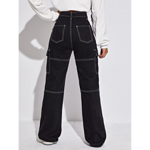 Pantalon tactique personnalisé pour femme, streetwear en plein air, pantalon de randonnée décontracté pour femme, pantalon Cargo - Product Image 5