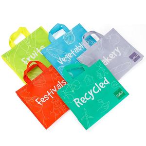 Non-woven Fabric Shopping <b>Bag</b> with Hook & Loop Closure Customizable Size - Product Image 4