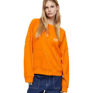 Sudadera con capucha cómoda para mujer naranja de alta demanda Top más vendido a un precio asequible - Product Image 2