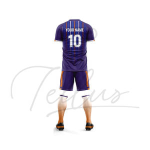 Conjunto de Ropa de Fútbol para Adultos con los Últimos Diseños del Equipo, Uniformes de Fútbol Personalizados, Más Vendidos, de Alta Calidad, Poliéster/Algodón Ligero - Product Image 2
