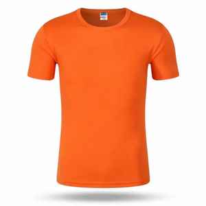 Venta al por mayor de camisetas blancas para correr para hombre, camisetas deportivas de poliéster Dry Fit, personalización de impresión disponible - Product Image 6