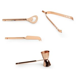 Ensemble de shaker à cocktails en acier inoxydable prêt à l'emploi pour la maison, outils de mélange pour les fêtes, utilisation à domicile - Product Image 6