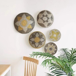 Lujosa cesta colgante de algas marinas, decoración de fondo, arte de pared de nuevo estilo para decoración de comedor o restaurante - Product Image 4