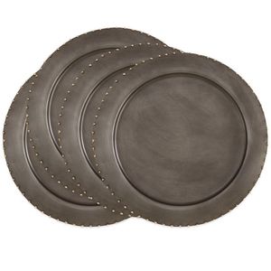 Encantador hierro duradero para placa de cargador hecho a mano para un atractivo atemporal y configuraciones de experiencia de comedor Premium ecológicas - Product Image 5