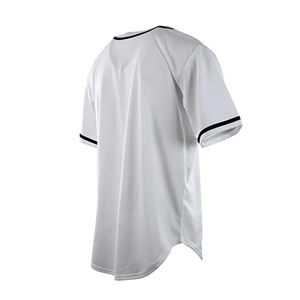 Camiseta de béisbol personalizada más vendida, ropa deportiva de alta calidad, camiseta de béisbol con cierre abotonado para hombre - Product Image 6